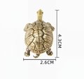 Gold or Bronze Tortoise drawer handle/Brass Tortoise door knob/Tortoise cabinet pull/Brass furniture hardware/Animal shaped drawer knob