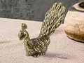 Brass Peacock Cabinet Pull/Gold Brass Peacock Door Handle/Bird shaped drawer handle/gold furniture hardware/Peafowl Cabinet Handle/Door knob