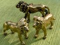 Lion shaped brasscdoor knob/Gold Lion drawer pull/Bronze Lion wardrobe door handle/Novelty drawer pull/unique cabinet handle/Brass hardware