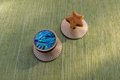 Gold brass round backplates for drawer handles/Brass circular back plates for cabinet pulls/Gold round door handle backplate/Backplate