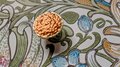 Copper and brass hammered brass drawer handle/Copper cabinet handle/Textured metal furniture hardware/Copper drawer knob/Copper cabinet pull