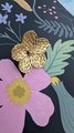 Gold brass flower door handle/Daisy cabinet pull/Flower drawer knob/Flower shaped cabinet handle/Floral door knob/Brass furniture hardware