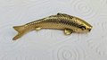 gold brass fish design Cabinet Pulls/koi carp drawer handle/gold fish Door Handle/home improvement/metal cabinet handle/gold drawer pull