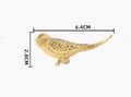 Brass Budgie Cabinet Pull/Gold Brass Budgerigar Door Handle/Bird shaped drawer handle/gold furniture hardware/Parrot Cabinet Door Knob