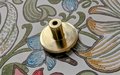 Copper and brass hammered brass drawer handle/Copper cabinet handle/Textured metal furniture hardware/Copper drawer knob/Copper cabinet pull