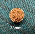 Copper and brass hammered brass drawer handle/Copper cabinet handle/Textured metal furniture hardware/Copper drawer knob/Copper cabinet pull