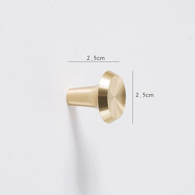 Circular brushed pattern drawer knob/Classic round brass cabinet handle/Gold brass button shaped cabinet pull/Gold brass kitchen hardware