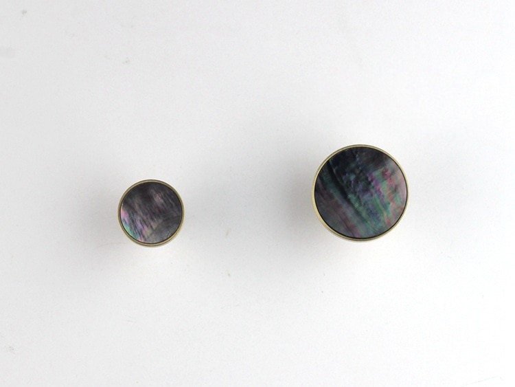 Black Mother of Pearl Drawer pull/Black pearl Cabinet pull/Shell door handle/Pearl door knob/Furniture hardware/DIY handle/Kitchen hardware
