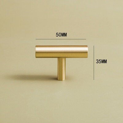 Matte gold brass cabinet bar handle/gold brass drawer pull/kitchen cabinet hardware/classic furniture hardware/gold door handles for DIY