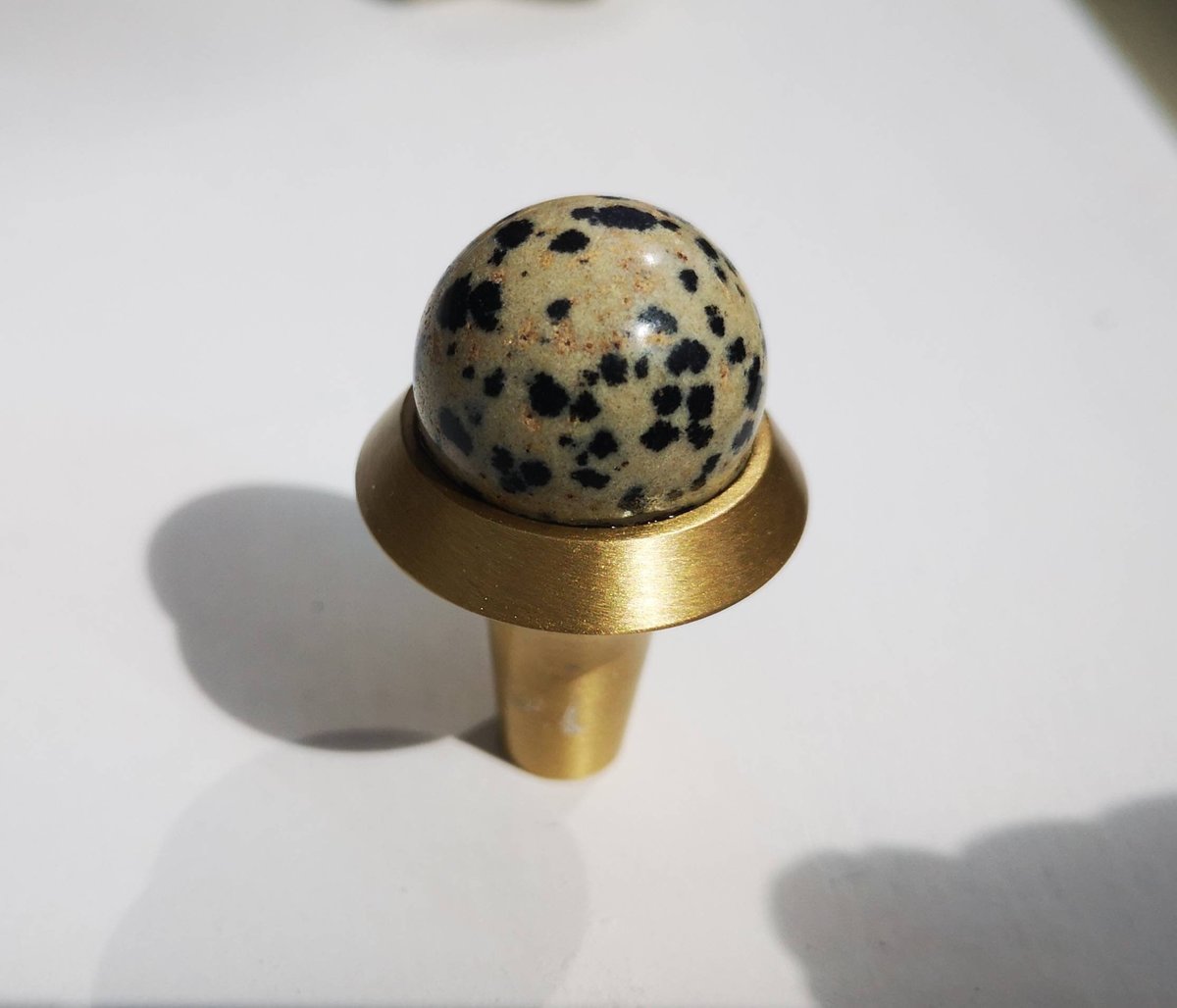 One pair of semi precious stone ball handles/crystal drawer pulls/coloured ball cabinet handles/brass door knob/ coloured stone door handles