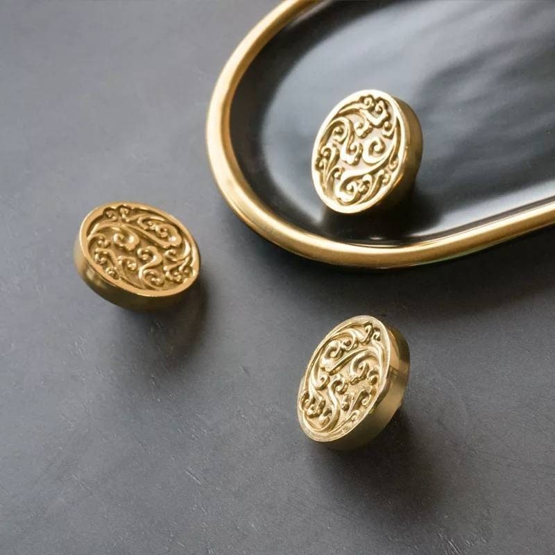 Cloud and sky design solid brass cabinet pull/gold drawer knob/brass furniture hardware/orential design drawer pull/handles for IKEA hack