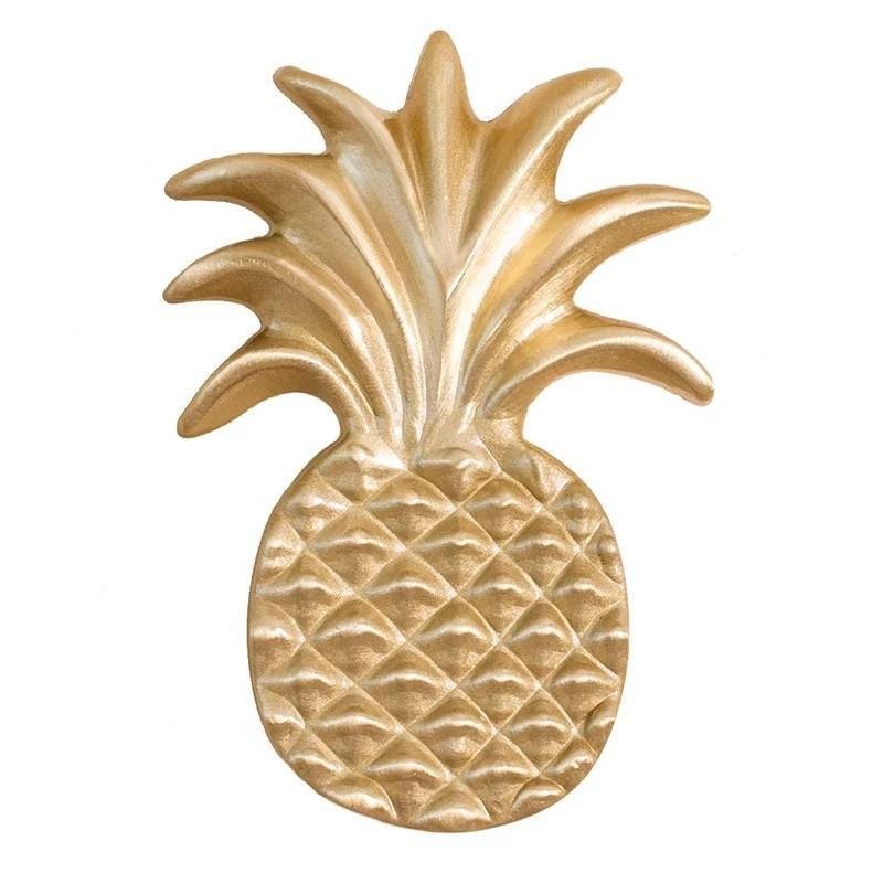 Gold Pineapple Cabinet Pulls/gold Door Handle/drinks cabinet handle/ tropical decor/home improvement/retro style door knob/drawer handle