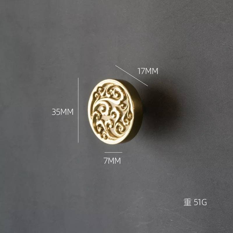 Cloud and sky design solid brass cabinet pull/gold drawer knob/brass furniture hardware/orential design drawer pull/handles for IKEA hack