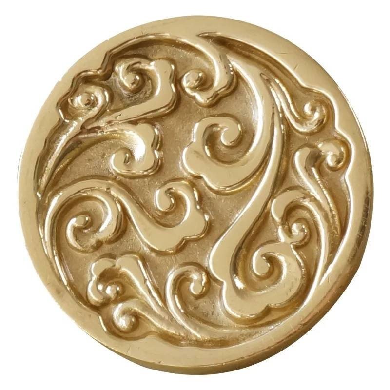 Cloud and sky design solid brass cabinet pull/gold drawer knob/brass furniture hardware/orential design drawer pull/handles for IKEA hack