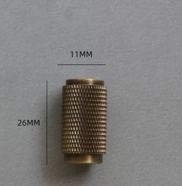 bronze knurled bar handles/bronze cabinet handles/aged brass drawer pulls/bronze cabinet door handle/hardware for kitchens/modern hardware