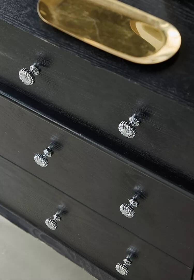 Round antique style gold or silver drawer pull/vintage style door knob/classic door handle for furniture hack/kitchen cabinet improvement