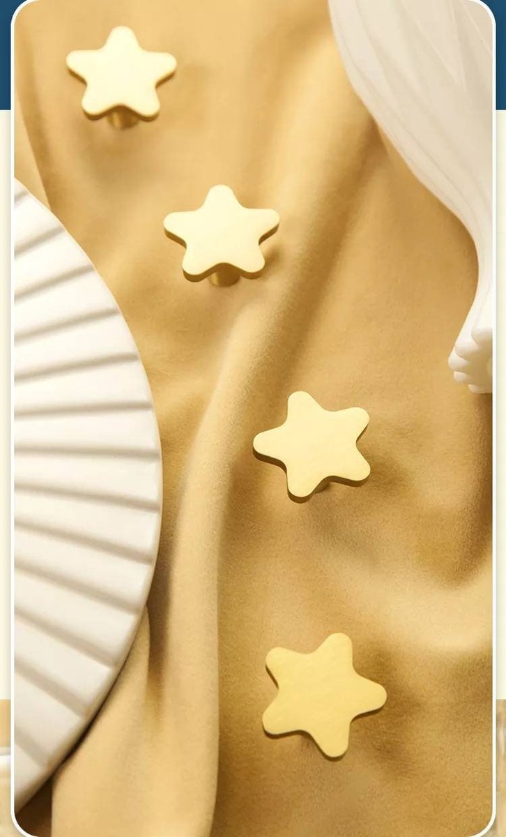 Gold star shaped door handle/brass drawer knob/home improvement cabinet pull/nursery decor/cabinet handle for furniture renovation/IKEA hack