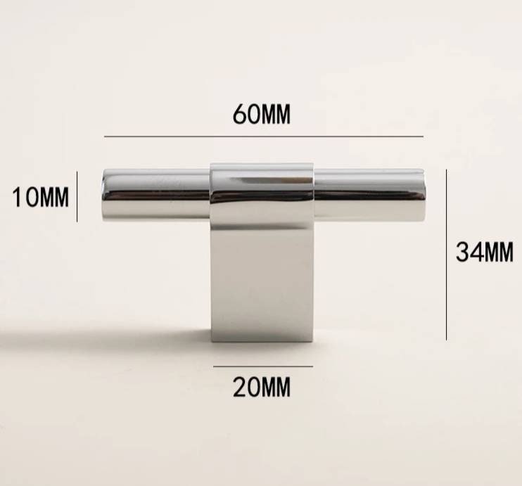 Shiny silver cabinet bar pull/silver drawer pull/kitchen hardware/metal door handle/furniture hardware/shiny silver cabinet pull/monochrome