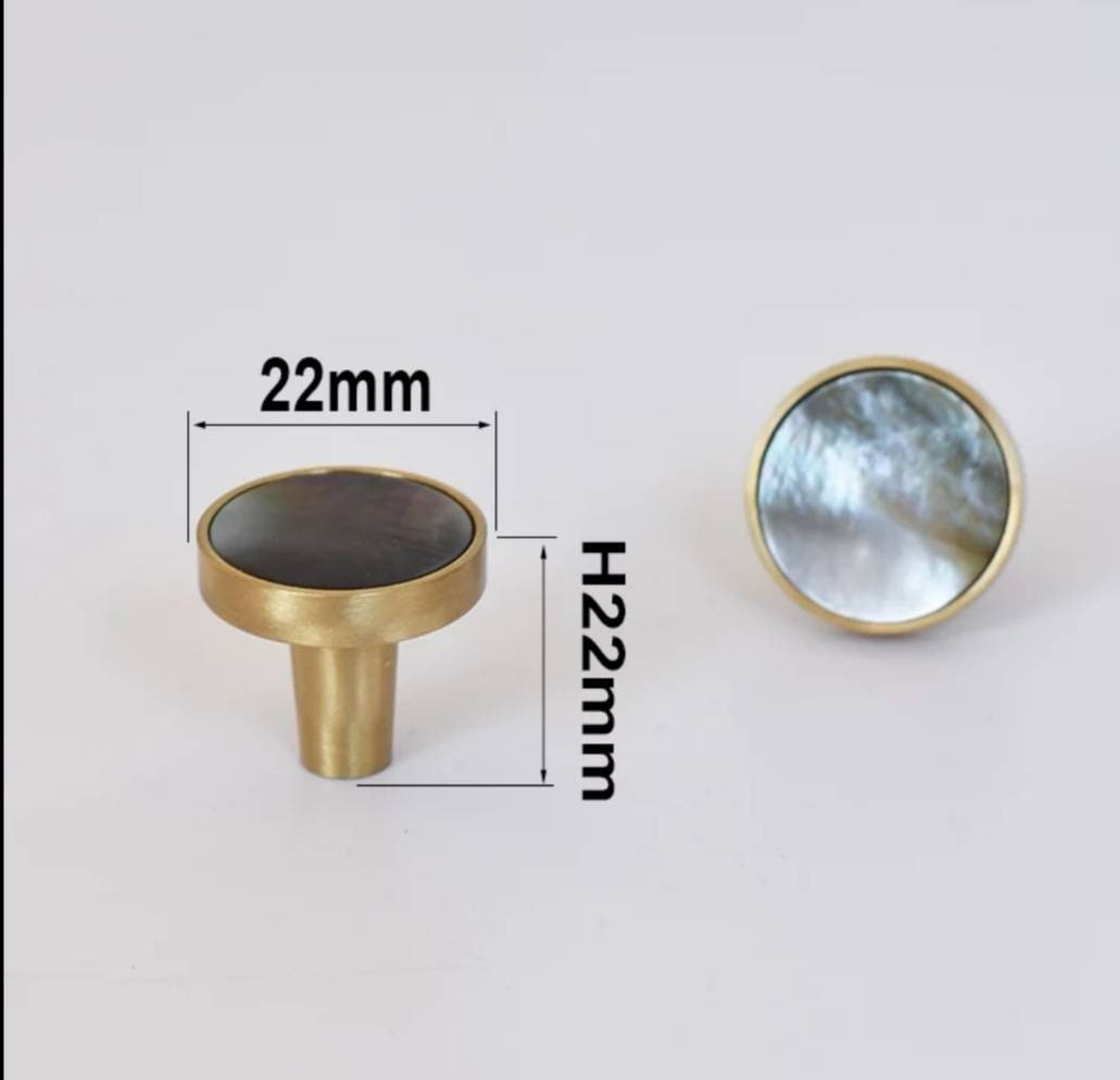 Black Mother of Pearl Drawer pull/Black pearl Cabinet pull/Shell door handle/Pearl door knob/Furniture hardware/DIY handle/Kitchen hardware