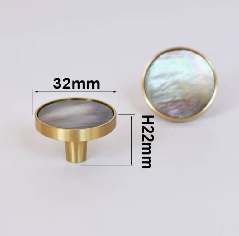Black Mother of Pearl Drawer pull/Black pearl Cabinet pull/Shell door handle/Pearl door knob/Furniture hardware/DIY handle/Kitchen hardware