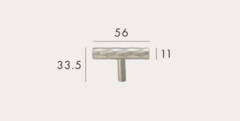 Silver nickel diamond pattern cabinet bar pull/grey silver drawer pull/silver kitchen hardware/matte silver cabinet pull/nickle door handle