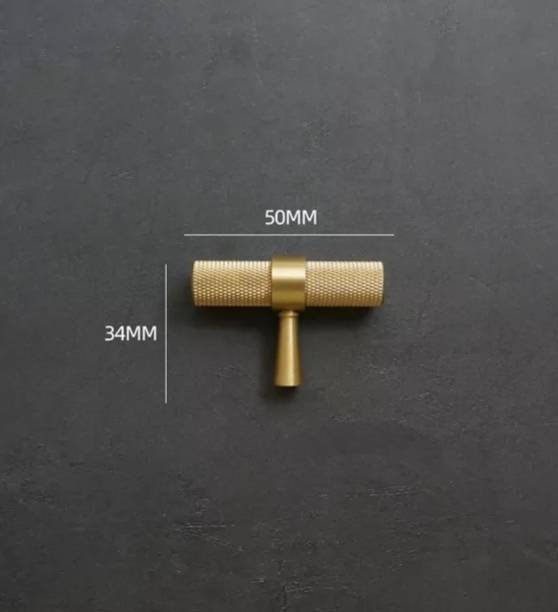 Gold knurled cabinet bar handle/Textured brass cabinet drawer pull/Gold brass door pull/Kitchen hardware/Brass door handle/Reticulated pulls