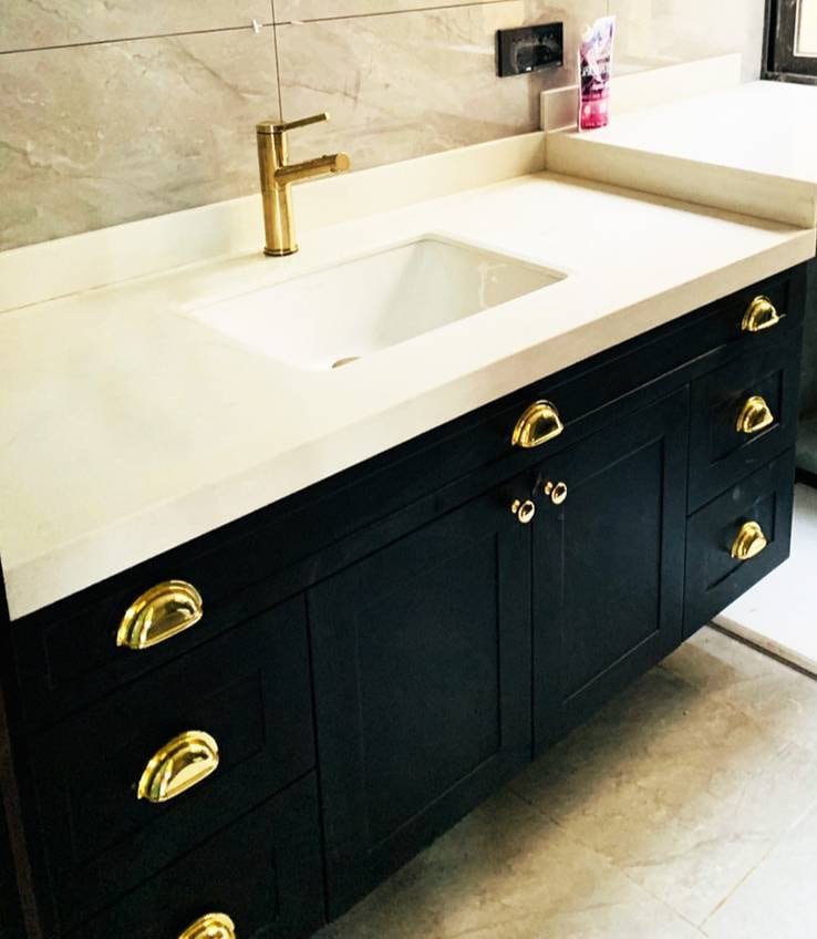Shiny Gold Cup Handle/Traditional gold semi circle cabinet pull/Gold kitchen hardware/Polished gold drawer pull/Traditional gold hardware