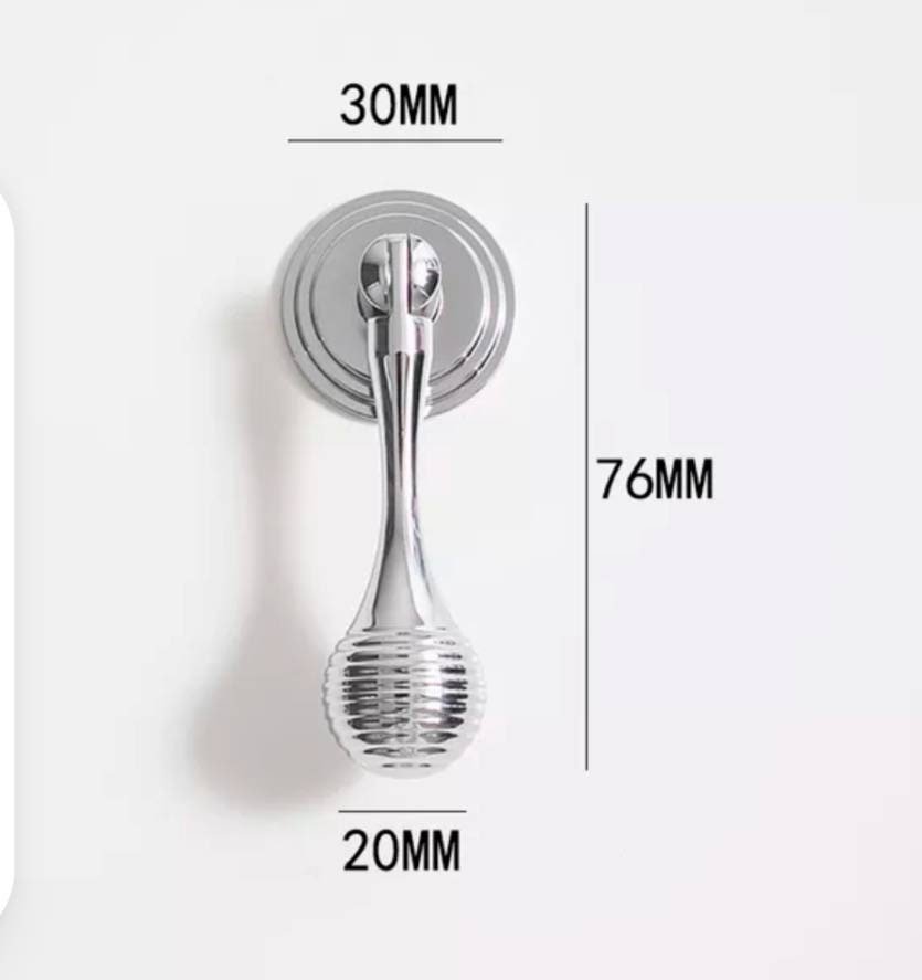 Silver ball finial cabinet bar handle/Unusual silver ball design cabinet drawer pull/silver furniture hardware/kitchen renovation door knob