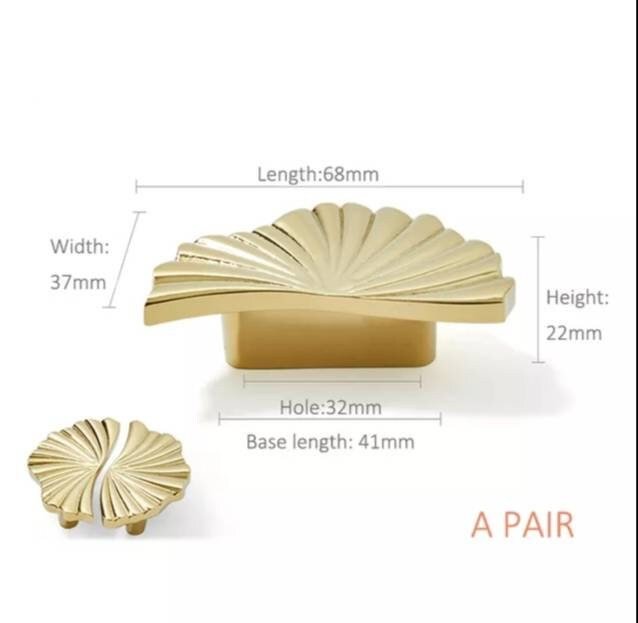 Shiny Gold, Silver or matte Bronze flower design cabinet handles/Matching semi circle and round drawer knobs/Unusual gold brass door handles