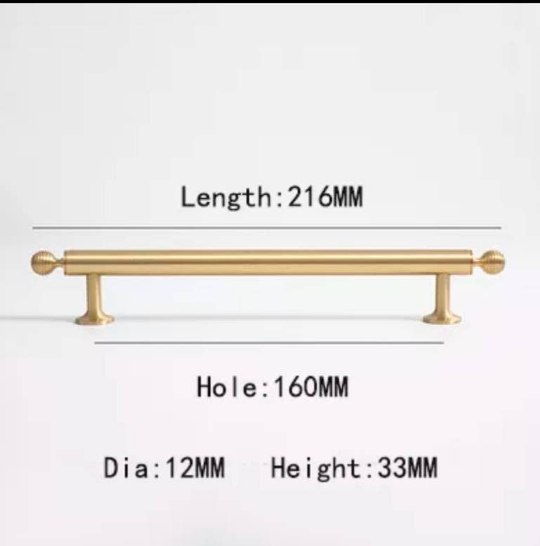 Matte gold ball finial cabinet bar handle/Unusual matte gold ball design cabinet drawer pull/Gold furniture hardware/Brass kitchen hardware