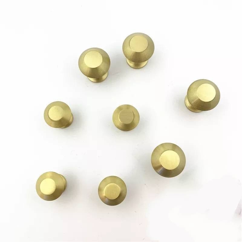 Small classic cone shaped drawer handle/small brass cabinet pull/Gold cone door knob/handles for furniture renovation/kitchen hardware