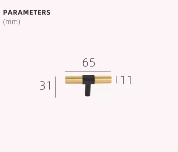Gold and black textured brass cabinet bar handle/Brass drawer pull/gold and black cabinet pull/Brass furniture hardware/kitchen hardware