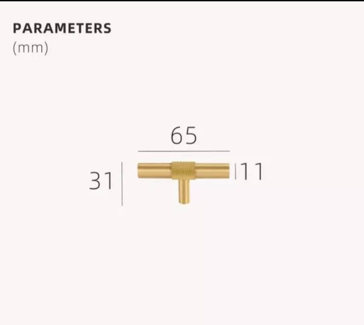 Matt gold with textured detail cabinet bar handle/Brass drawer pull/gold knurled cabinet pull/Brass furniture hardware/kitchen hardware