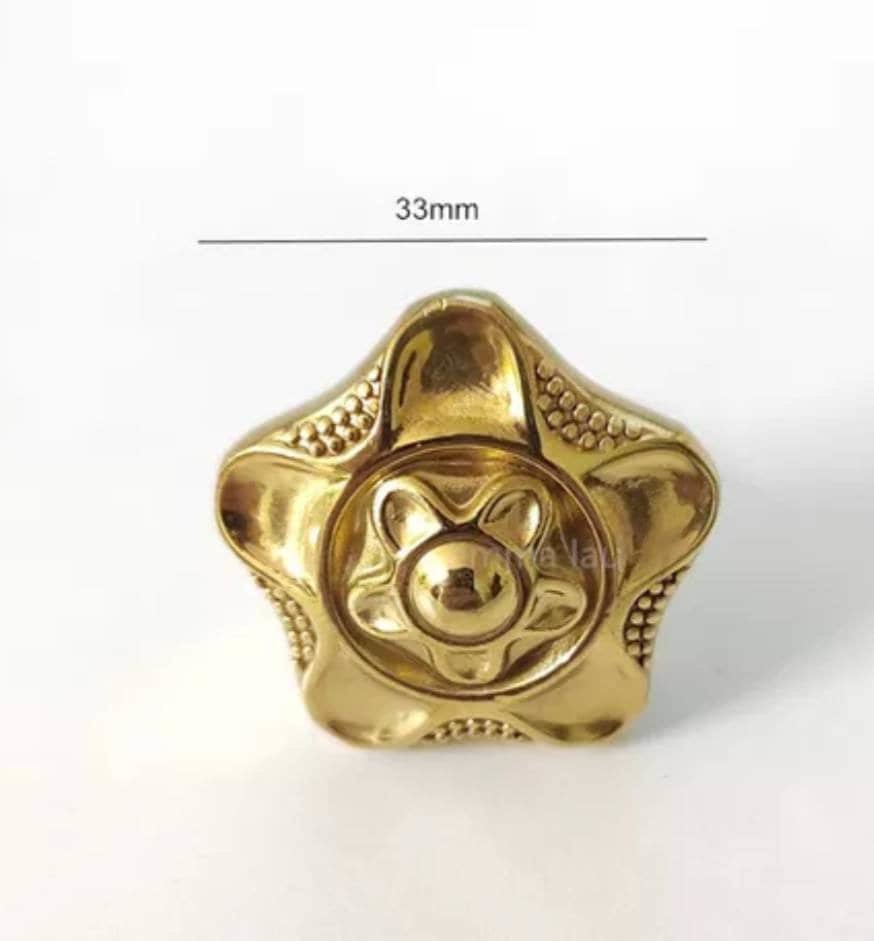 Brass art deco door knobs/retro cabinet pull/vintage brass door handle/mid century modern drawer handle/tear drop door knob/classic hardware