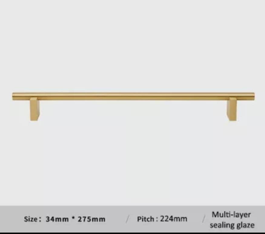 Gold brass bar with rectangle base drawer handle/modern gold gold brass hardware/gold brass cabinet pull/Gold kitchen hardware/Gold pulls