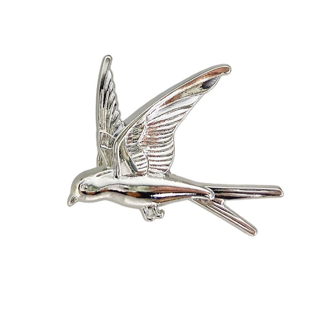 Flying Swallow Cabinet Pull/Gold or Silver Swift Door Handle/Bird shaped drawer handle/Nursery furniture hardware/Flying Bird Cabinet Handle