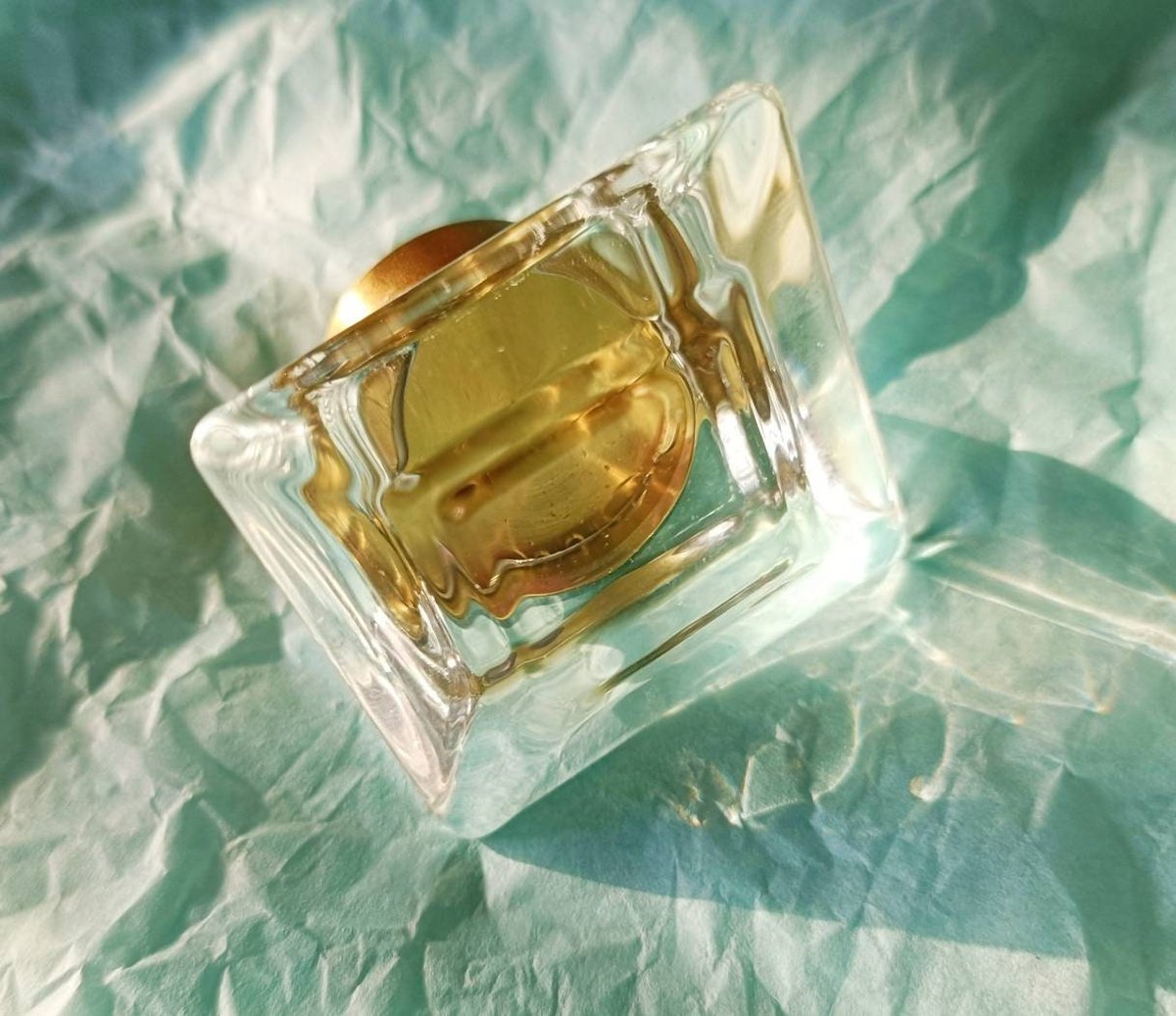 Antique style square cut glass decorative door knob/Vintage style glass cabinet handle/IKEA hack drawer pull/square decorative door handle