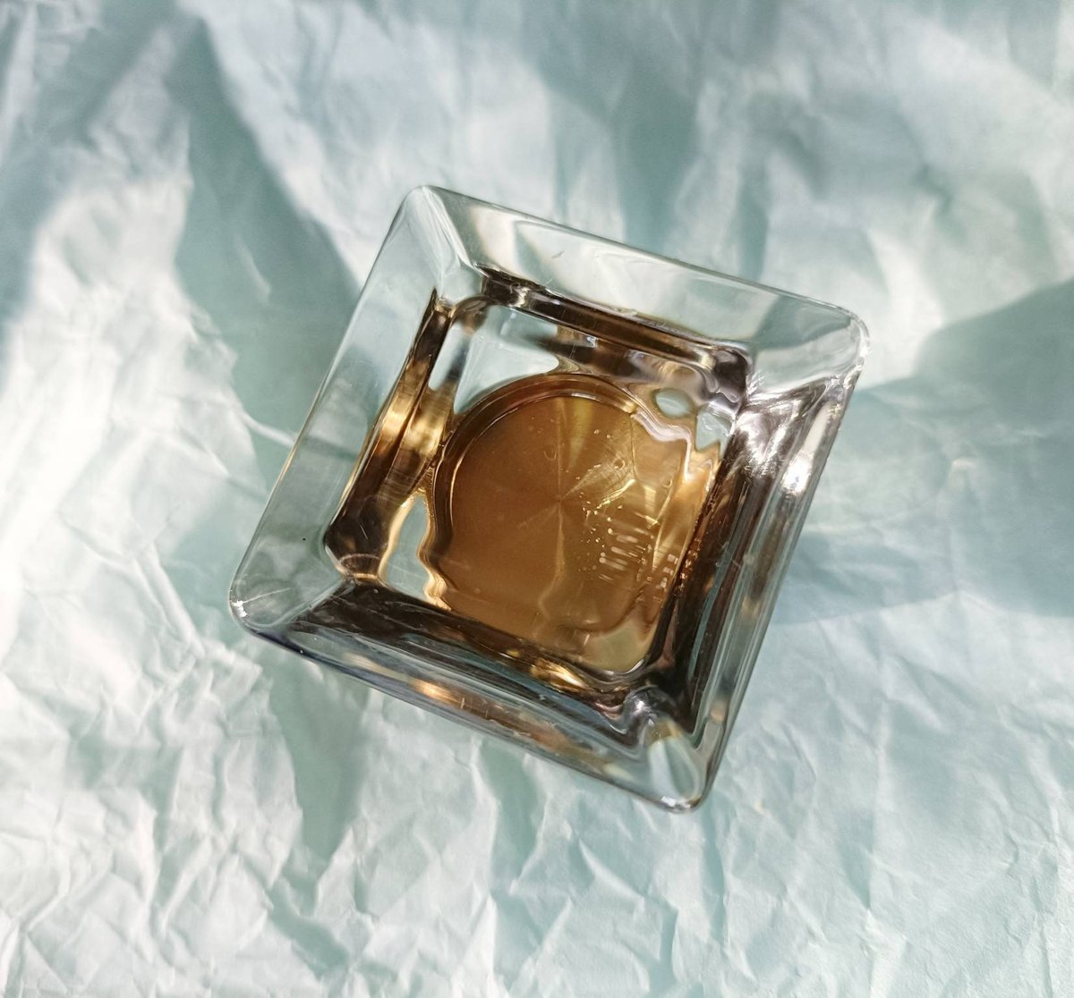 Antique style square cut glass decorative door knob/Vintage style glass cabinet handle/IKEA hack drawer pull/square decorative door handle