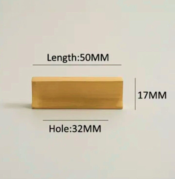 Simple gold brass bar handle/Extra long cabinet handle/home improvement hardware/modern brass kitchen hardware/Brass wardrobe handle