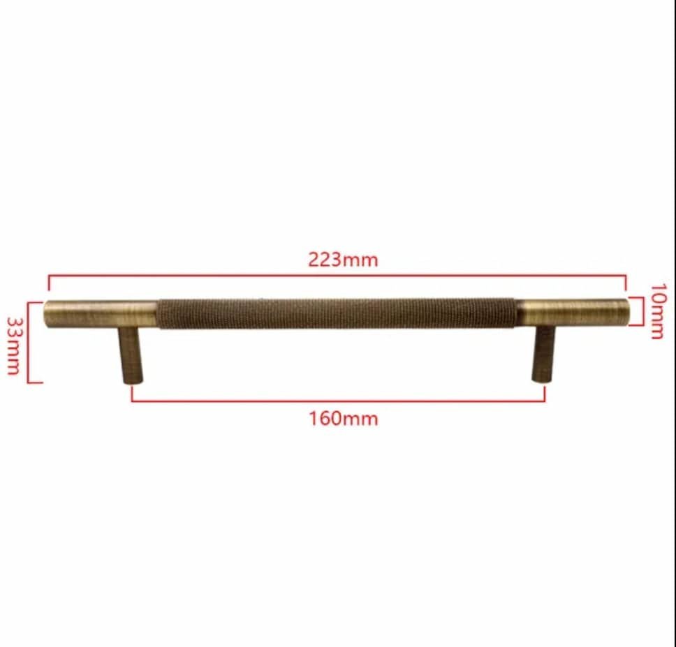 bronze knurled bar handles/bronze cabinet handles/aged brass drawer pulls/bronze cabinet door handle/hardware for kitchens/modern hardware