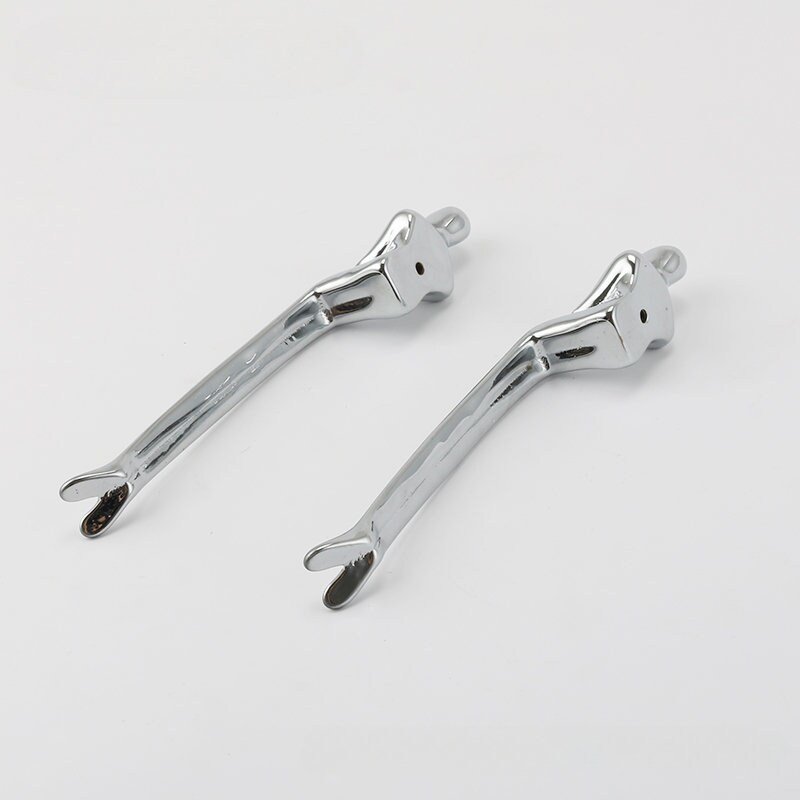 Silver thinking man cabinet handle/man shaped figure door handle/abstract man figurine drawer handle/unusual furniture hardware/Brass handle