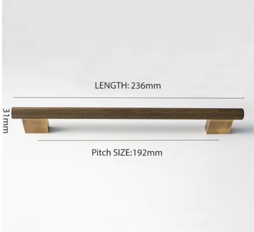Bronze brass bar handle with wide base/knurled texture cabinet handle/home improvement hardware/oil bronze cabinet handle/bronze hardware