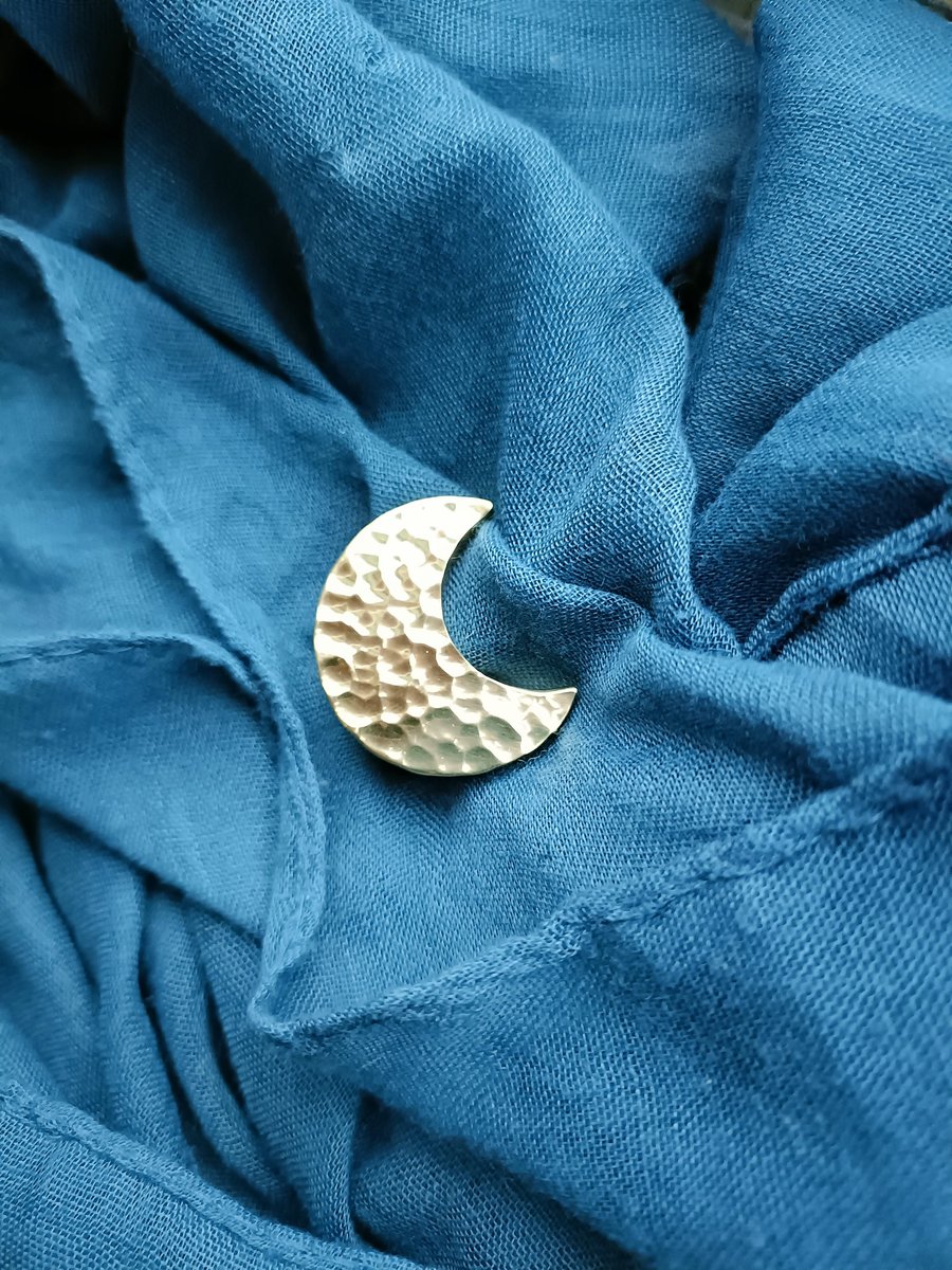 Shiny gold brass moon door handle/Hammered brass drawer knob/home improvement/cabinet pull/Moon door knob/Cabinet handle/Gold brass hardware