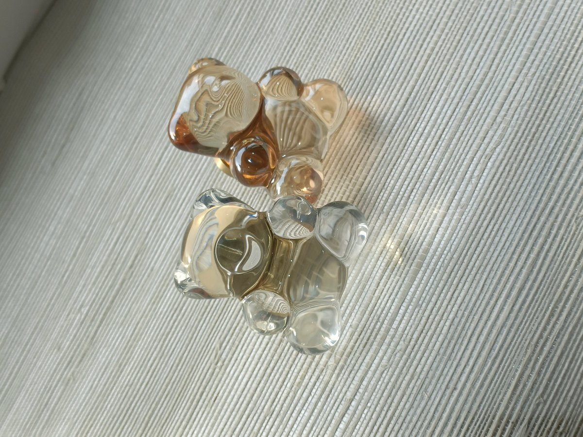 Crystal teddy shaped drawer pull/Teddy Bear shaped cabinet handle/drawer handles for nursery furniture/Kids room door knob/Bear shaped handl