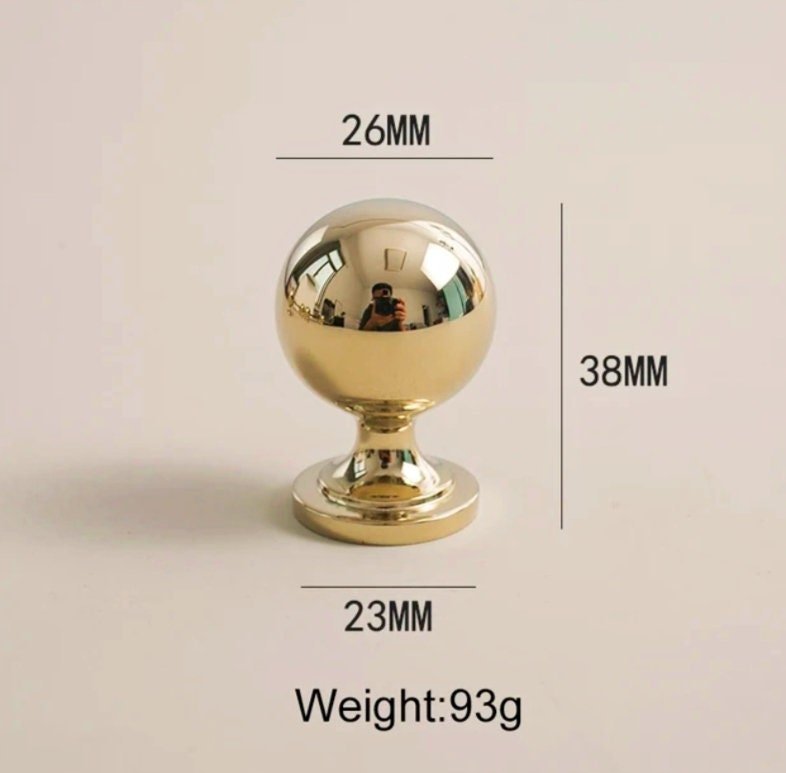 Shiny gold brass cabinet bar handle/Gold polished classic design cabinet drawer pull/Shiny gold furniture hardware/kitchen drawer handle
