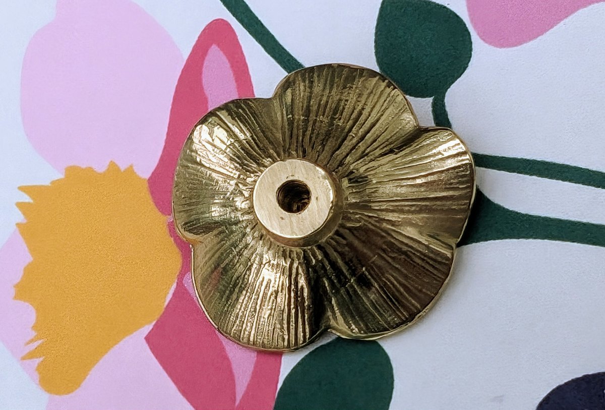 Gold brass rose door handle/Rose cabinet pull/Gold rose drawer knob/Flower shaped cabinet handle/Floral door knob/Brass furniture hardware