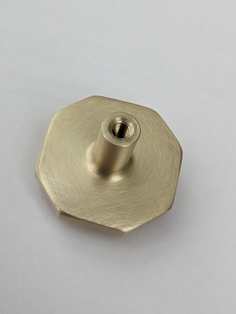 Classic style solid brass drawer knob/Geometric gold cabinet pull/Gold door knob/Gold drawer pull/furniture hardware/cabinet renovation