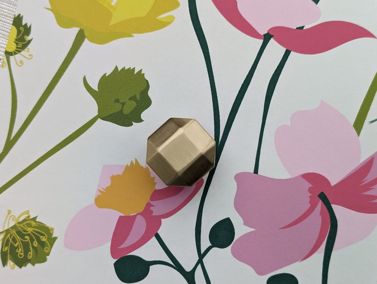 Classic style solid brass drawer knob/Geometric gold cabinet pull/Gold door knob/Gold drawer pull/furniture hardware/cabinet renovation