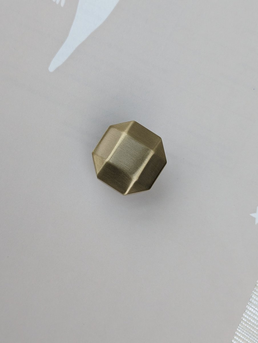 Classic style solid brass drawer knob/Geometric gold cabinet pull/Gold door knob/Gold drawer pull/furniture hardware/cabinet renovation