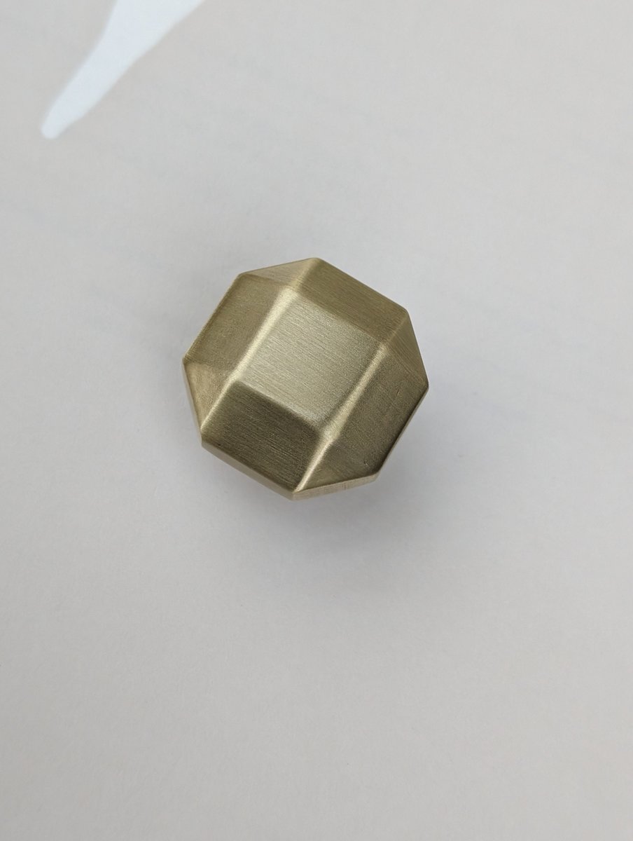 Classic style solid brass drawer knob/Geometric gold cabinet pull/Gold door knob/Gold drawer pull/furniture hardware/cabinet renovation